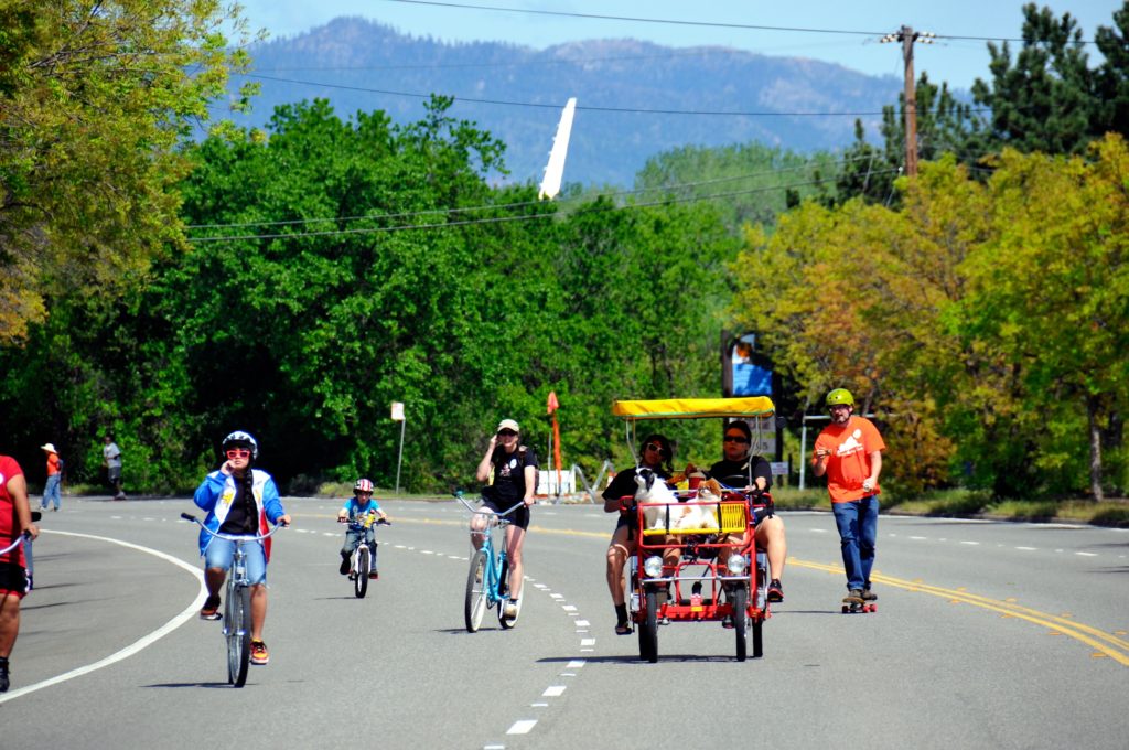 Family Bicycling Day - Redding