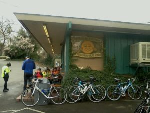 Sunflower Natural Foods Drive-in bikes