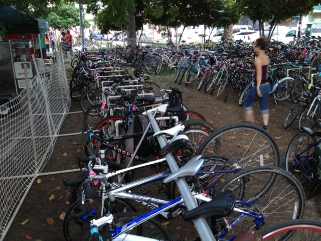 Bike Valet - Concerts in the Park 2013