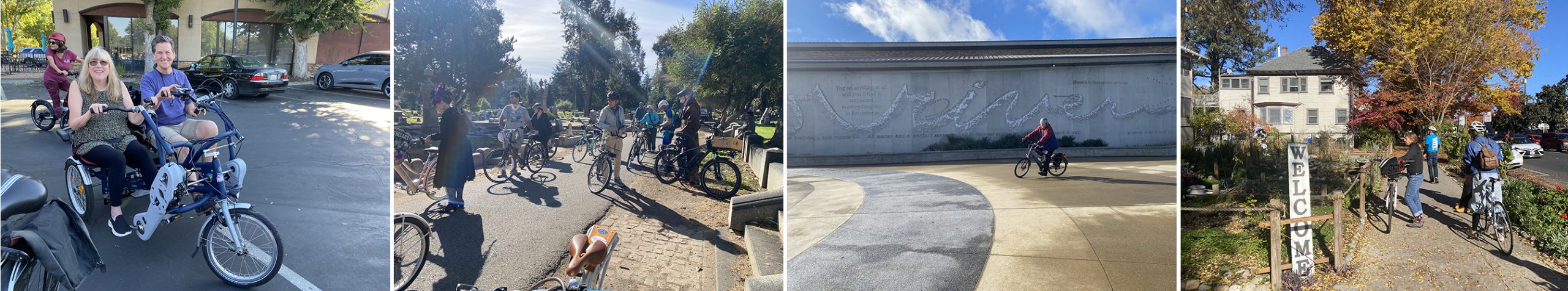 Social rides in Sacramento.